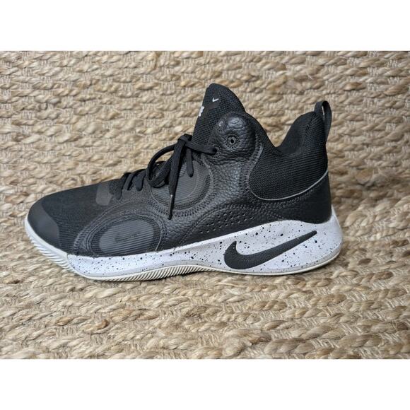 Nike Mens Fly By Mid 2 Black Athletic Basketball Shoes Sneakers Size 10 - Picture 6 of 11